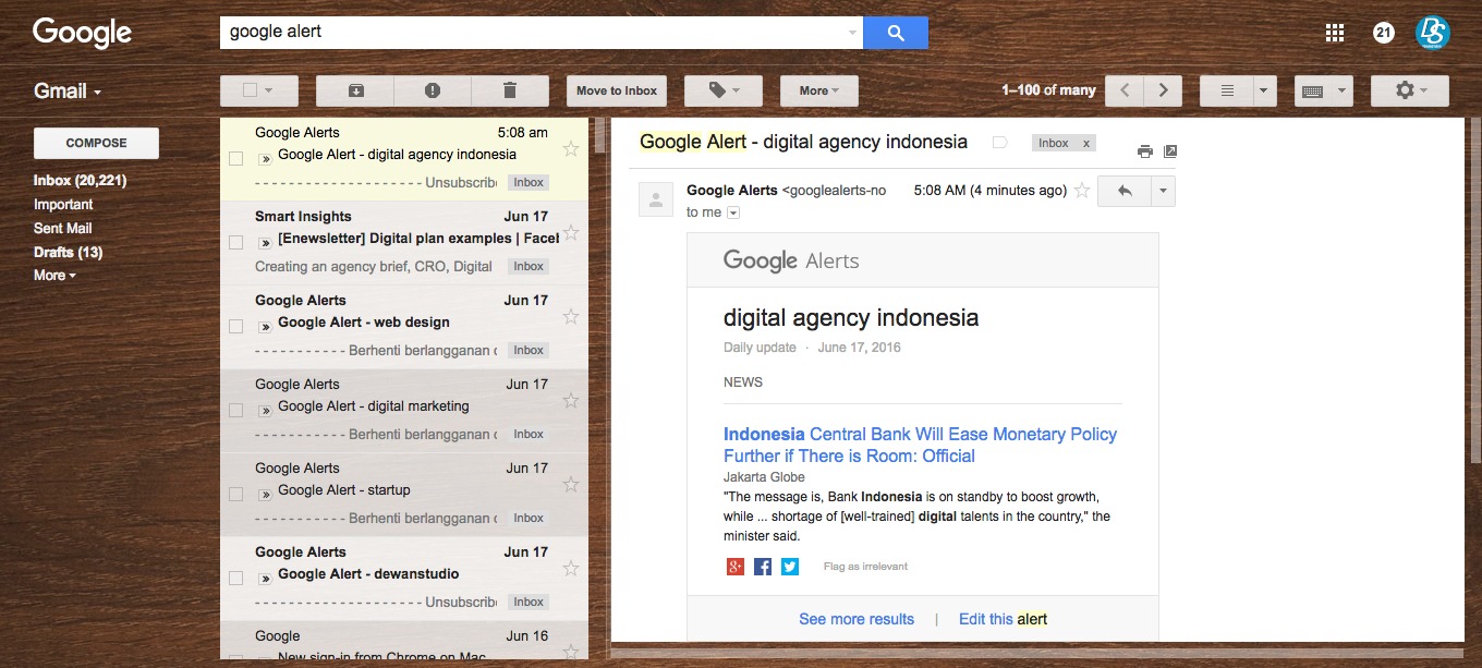 Search results dewanstudio gmail.com Gmail
