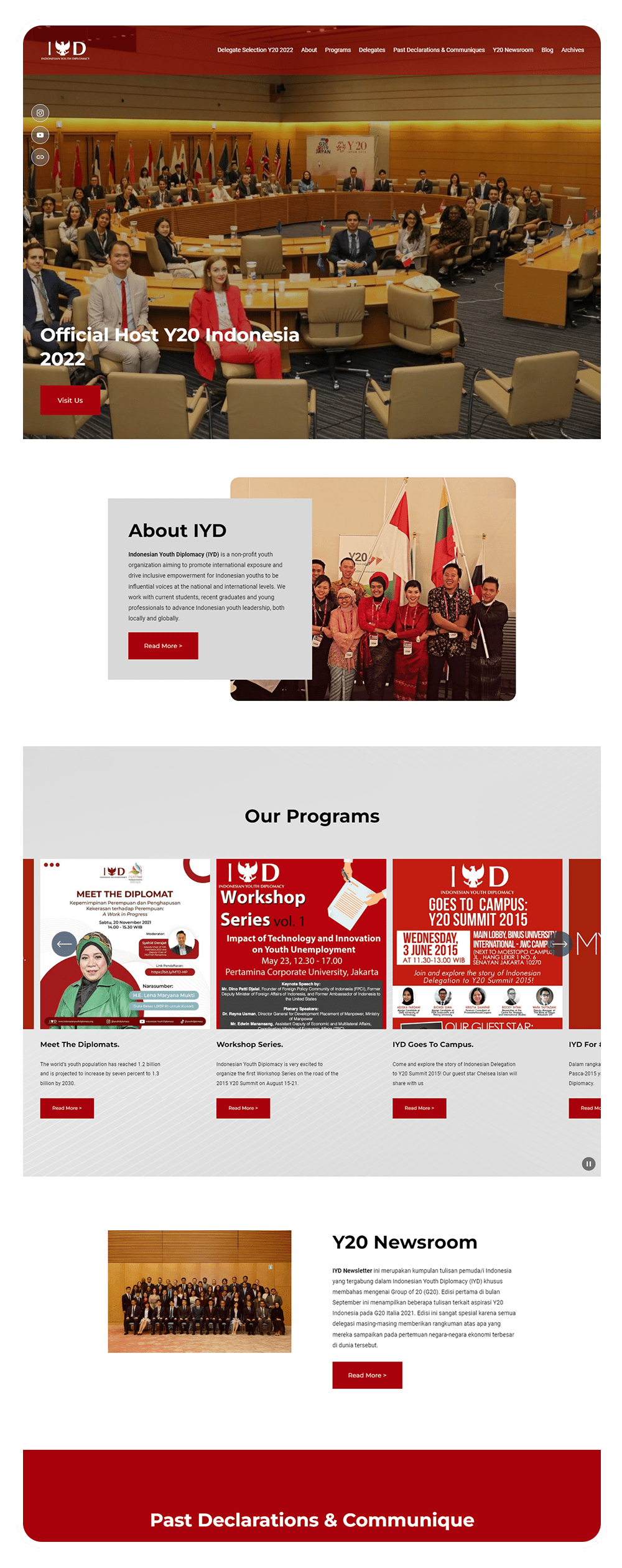 Indonesian Youth Diplomacy Indonesian Youth Diplomacy