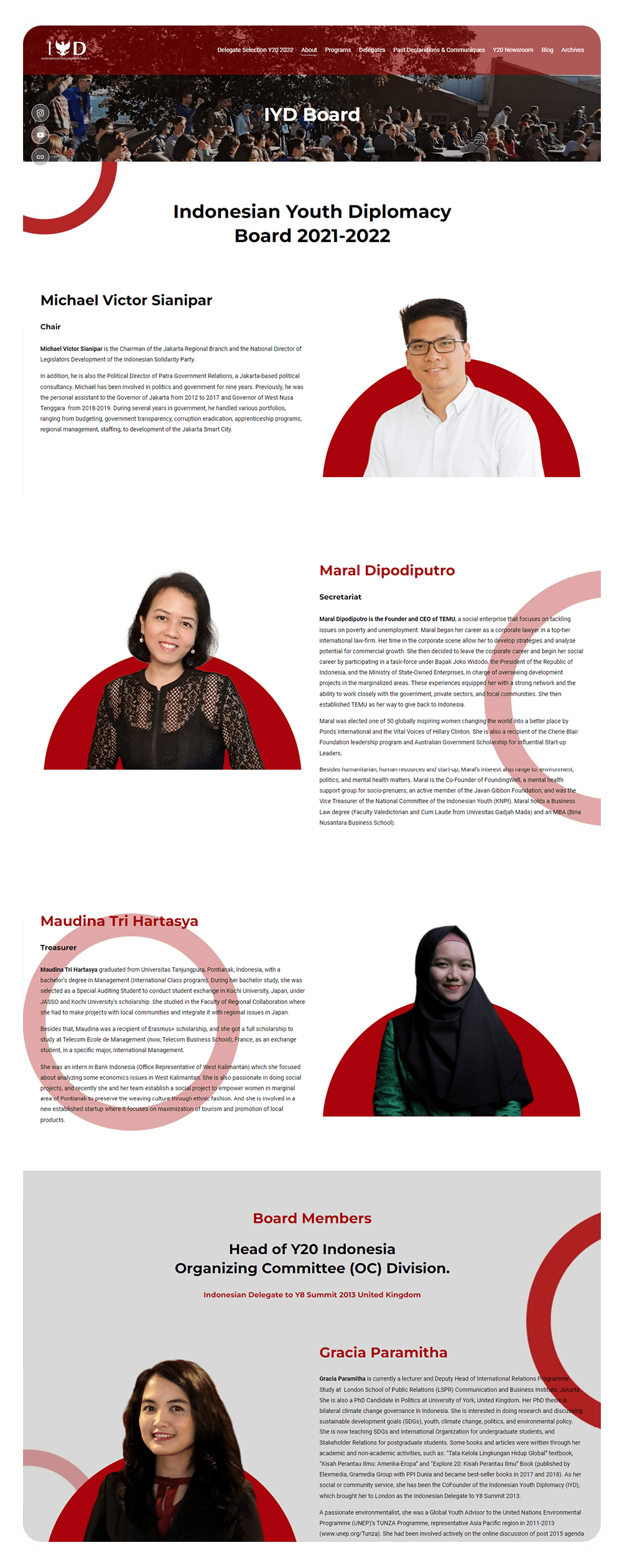 Indonesian Youth Diplomacy Indonesian Youth Diplomacy
