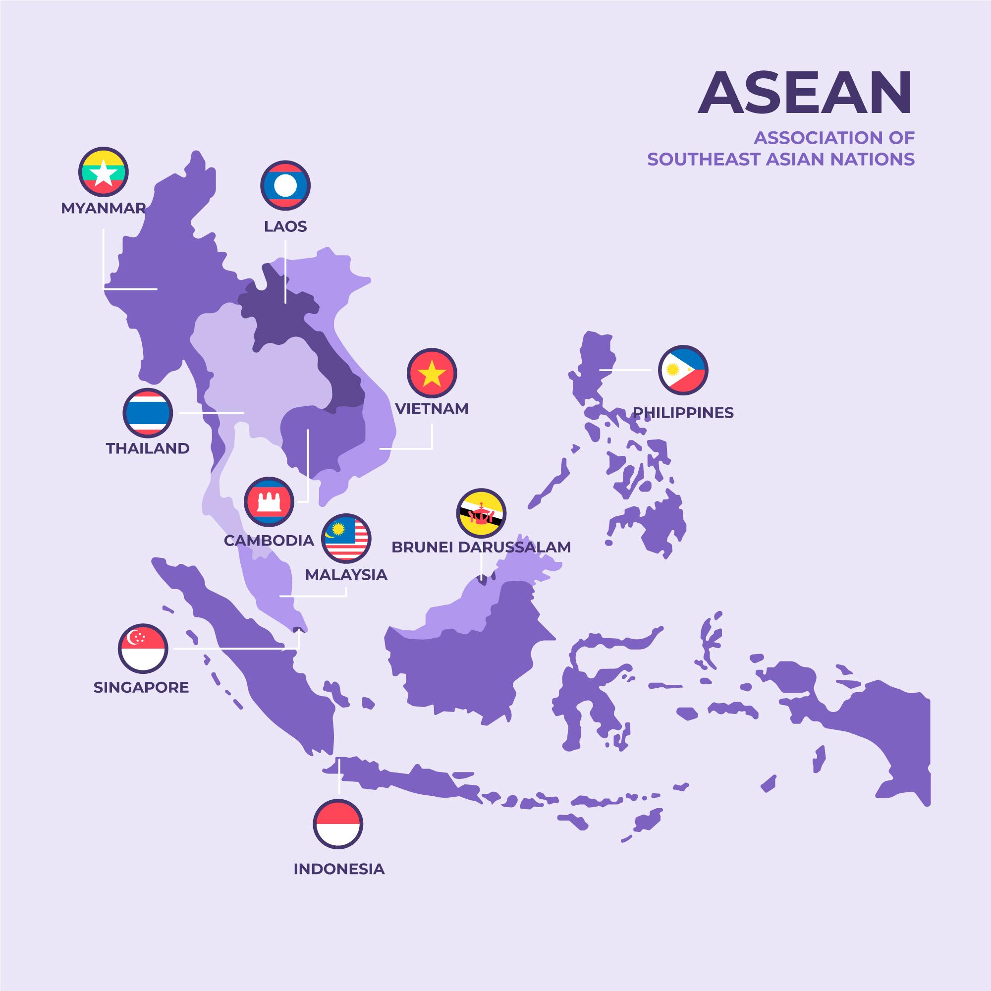 peta asean