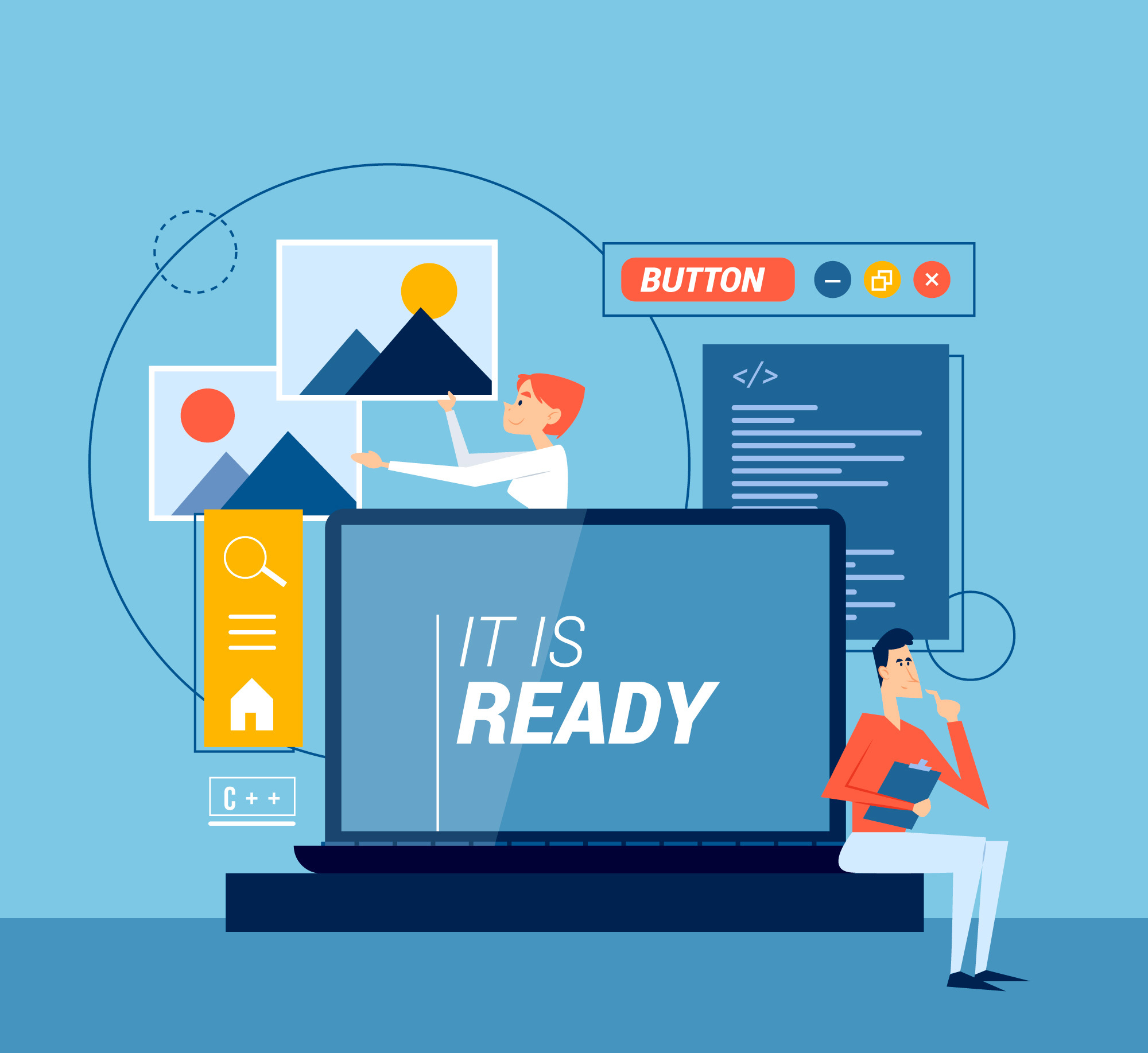 meluncurkan situs web